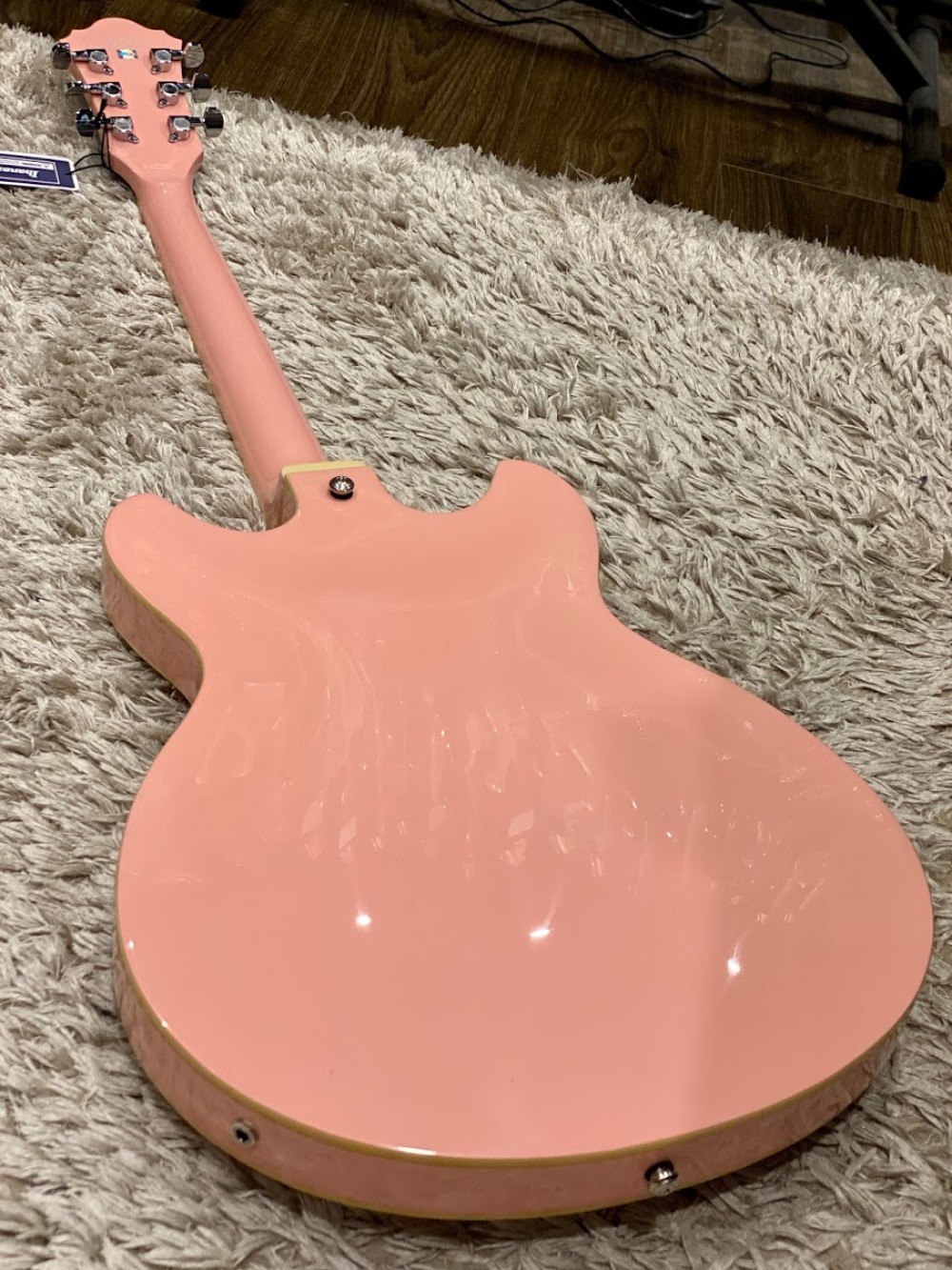 Ibanez AS63-CRP Semi-Hollow In Coral Pink